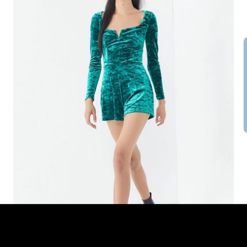Urban Outfitters green romper